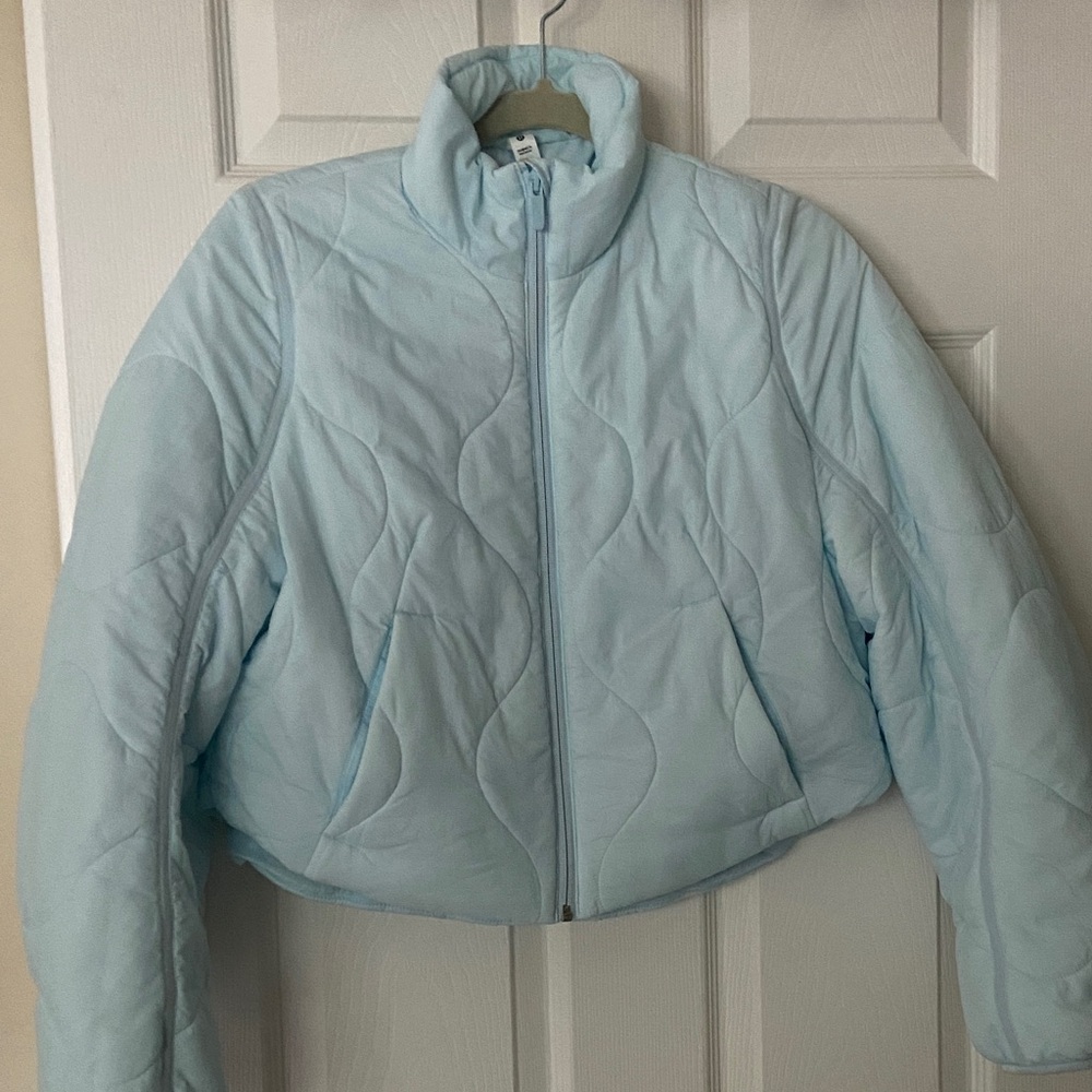 lululemon athletica Sky Blue Puffer Jacket